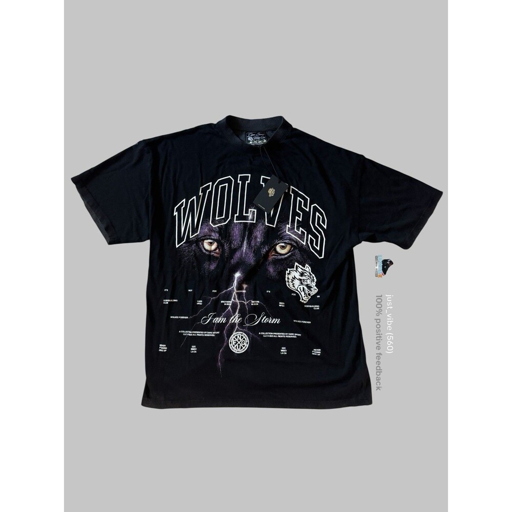 Darc Sport Wolves Windows Vintage Premium Tee 730/1000 Men’s Large NWT